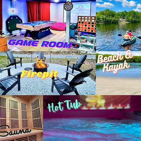 Zen Spa Oasis Retreat Sauna/Hotub/Firepit/Fun/Gameroom Blakeslee Zewnętrze zdjęcie